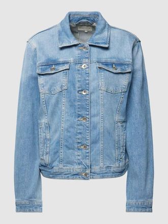 Tom Tailor Jeansjacke mit Brusttaschen in Hellblau, Größe XXXL