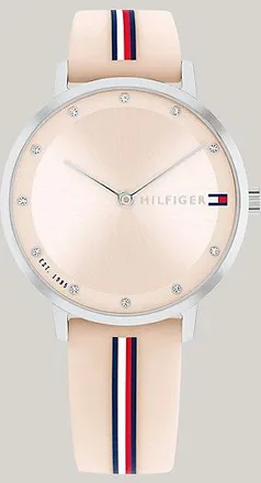 Tommy Hilfiger Reloj con correa rosa distintiva