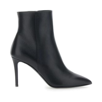 Pollini Dames, Schoenen, Zwart, Maat: 38 EU Leer