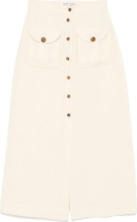 Blaz&eacute; Milano Savannah Midi Skirt