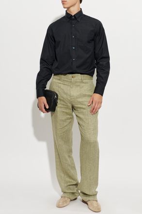 Paul & Shark Shirt With Pocket, Mens, Black