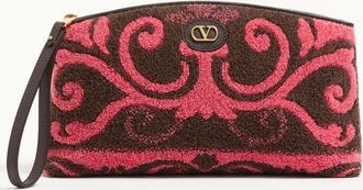 Valentino Garavani Valentino Garavani terry cloth clutch Wo