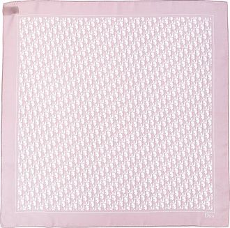 Dior Double Dior Oblique Silk Scarf