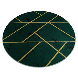 RugsX RugsX Emerald Rug in Green | Size: 160 cm diameter