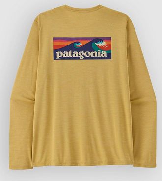 Patagonia Cap Cool Daily - Boardshort Logo Longsleeve amarillo