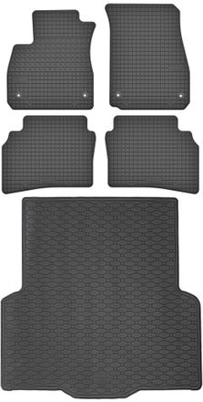 OEM Juego De Alfombrillas De Goma Para Coche Y Maletero Para Opel Insignia B Sed&aacute;n (2017-2022)