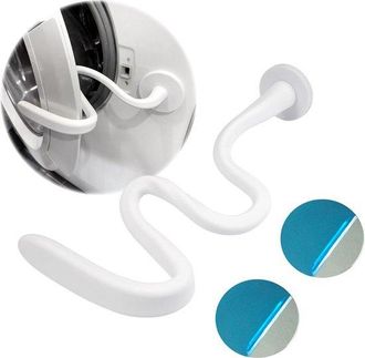OEM Soporte Lavadora, Universal, Magn&eacute;tico Puertas Todas Lavadoras Secadoras, Base Magn&eacute;tica 4,3 Cm, Magn&eacute;tico Ajustable, Goma Flexible, Blanco