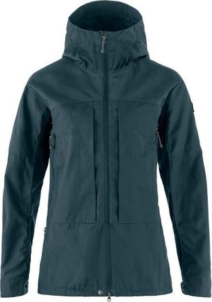 Fj&auml;llr&auml;ven Bergtagen G-1000 Water Resistant Hooded Jacket in Mountain Blue at Nordstrom, Size Medium