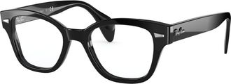 Ray-Ban Demo Square Unisex Eyeglasses RX0880 2000 52