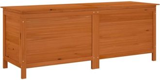 vidaXL Vidaxl - Arc&oacute;n De Jard&iacute;n Madera Maciza Abeto Marr&oacute;n 150x50x56,5 Cm