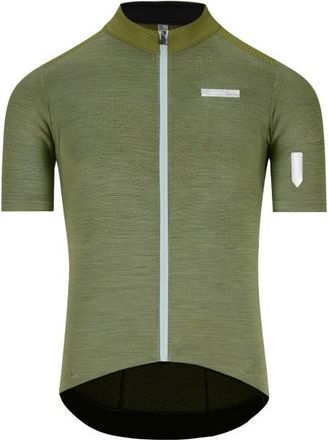 Q36.5 Adventure Tech Merino Jersey Velotrikot f&uuml;r Herren | oliv