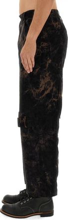 A&iuml;e Ribbed Cotton Trousers - Black