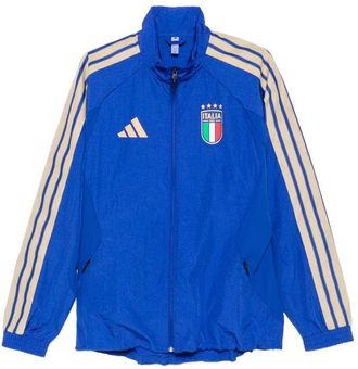adidas Logo-print Striped Jacket