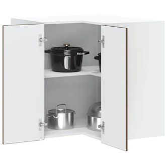 vidaXL Pensile da Cucina ad Angolo Lucca Rovere Marrone in Truciolato - Vidaxl