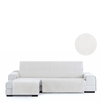 Eysa Funda chaise longue izquierda vista frontal blanco 240 cm