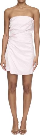 A.L.C. Evie Strapless Mini Dress In Cherry Blossom