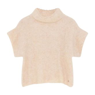 Gustav Cape in Maglia - - Jackets - Donna - Beige - XS