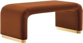 ModWay Koda Performance Velvet Waterfall Ottoman