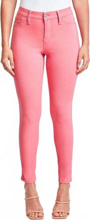 YMI Junior Hyperstretch Skinny Pant In Shell Pink
