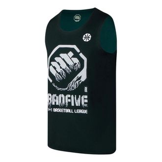 Li-Ning BadFive Basketball League Graphic Jersey Black Green AAYR371-11