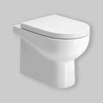 AZZURRA Water Nuvola Filomuro Rialzato Scarico Traslato Cm. 55x35 Bianco