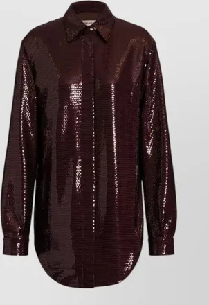 Alberta Ferretti sequined shirt