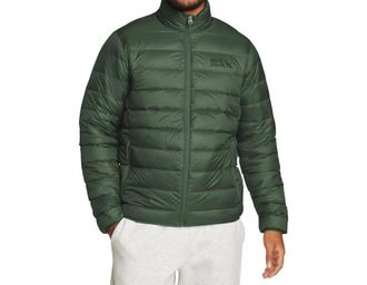 Eddie Bauer Cirruslite Down Full Zip Puffer Jacket In Dark Green