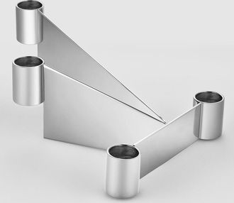 Georg Jensen Urkiola Stainless Steel Candle Holder 3586015