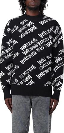 Just Cavalli Heren, Truien, Zwart, Maat: XL