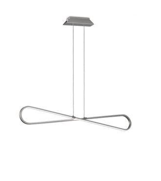 Mantra L&aacute;mpara Colgante Led 42w Serie Bucle Acabado Cromo De Mantra