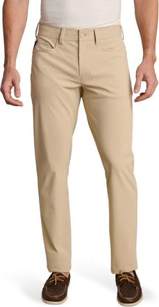 Rhone Commuter Pro Five Pocket Pants in Light Khaki at Nordstrom, Size 38 X 33