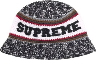 SUPREME SS26 Knit Logo Crusher Black SUP-SS26-1030-BLK