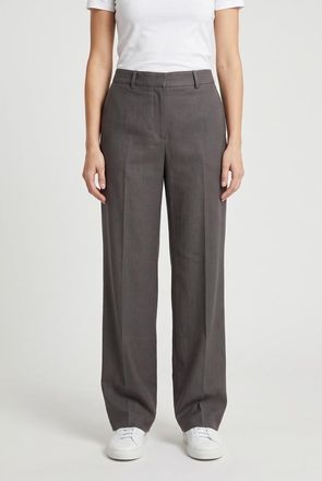 Brunello Cucinelli Dark Grey Relaxed Trousers, Brand Size 44 (US Size 10)