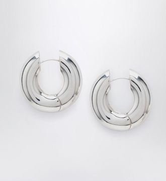 Éliou Devon Hoop Silver Earrings