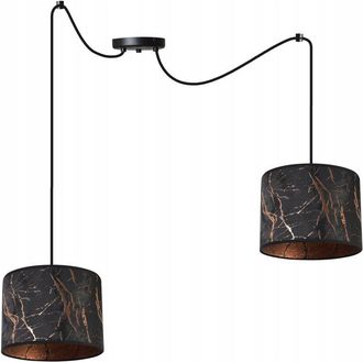 OEM L&aacute;mpara De Techo Colgante, Pantalla Con Estampado De Ara&ntilde;a, Cobre