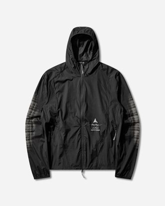 Roa Eightlines Hue Packable Wind Jacket Black