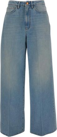 3x1 Flip Jean - Dames - Loose Fit Jeans - Blauw - W29 - Katoen - Jeans