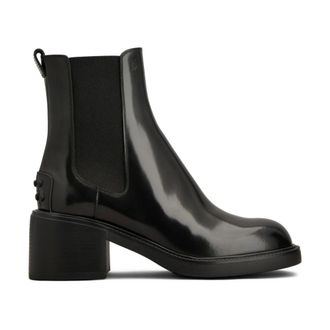 Tod's Tods, Heeled Boots, female, Black, Size: 11 US Gomma T60 Chelsea Boots