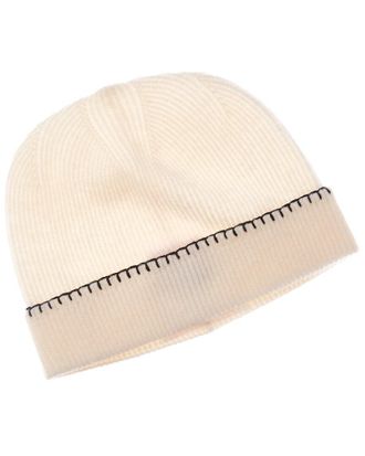 Brodie Whipstitch Cashmere Beanie