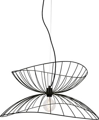 Globen Lighting Flexible Design Pendellampe Ray &oslash; 70 cm - Schwarz