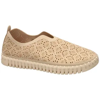 Ilse Jacobsen Schoenen, Dames, Beige, 38 EU, Leer, Tulip Flat