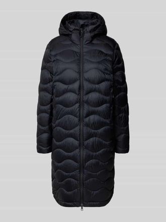 Peak Performance Daunenmantel mit Kapuze in Black, Gr&ouml;&szlig;e S