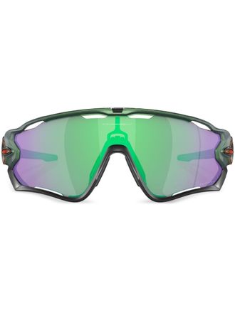 Oakley Jawbreaker Ascend oversize-frame sunglasses - unisex - Nylon - One Size - Green