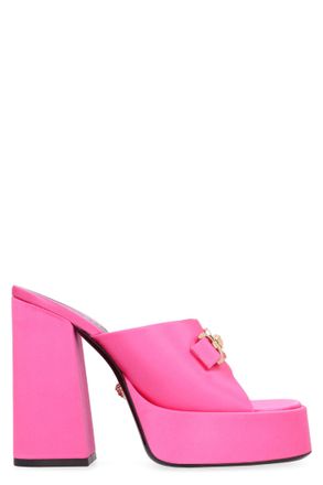 Versace Aevitas Satin Mules