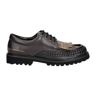 Andersson Bell Mocas&iacute;n tejido con flecos - Shoes - Hombre - Marr&oacute;n - 44 EU