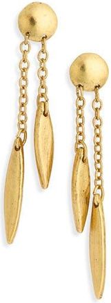 Karine Sultan Double Chain Drop Earrings in Gold at Nordstrom Rack