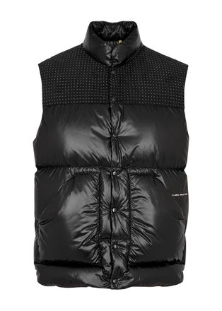Moncler 7 Moncler Frgmt Osteen Quilted Shell Gilet - Black - 3