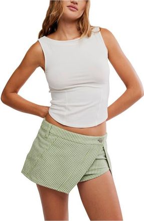 Free People Iconic Boat Neck Tank in Whisper White at Nordstrom, Size X-Large