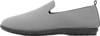 Generic Mens Breathable Driving Shoes Slip On Loafers Lightweight Leather Casual Sneakers for Men Driving Work and Comfortable Walking(Gray,10.5)