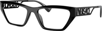 Versace Vista Optical Frame - unisex - Brillen - Zwart - 53 MM - Accessoires